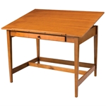 28" x 42" Vanguard Wood Drafting Table Drafting Furniture, Drafting Tables & Table Accessories, Drafting Tables and Drawing Boards, Wooden Drafting Tables, Alvin Vanguard Drawing Table