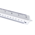 12" Scholastic Combination Scale Drafting Supplies, Ruling and Measuring Tools, Triangular Scales, Triangular Combination Scales