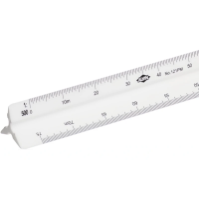 30cm Scholastic Metric Scale Drafting Supplies, Ruling and Measuring Tools, Triangular Scales, Triangular Metric Scales