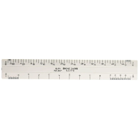 6" Four-Bevel Architect Scale 