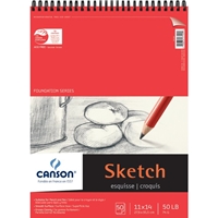 Canson 11" x 14" Foundation Series Sketch Pad