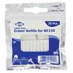 Battery Operated Eraser Refills 30-Pack 