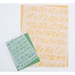 Lettering Stencil Set - Enisendra Dream - BHS201SET
