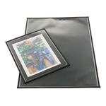 17" x 22" Archival Page Protectors Pack of 6 Drafting Supplies, Portfolios and Cases, Poster and Print Protection, Alvin Archival Print Protectors