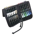Premier Double-Ended Markers - Assorted Colors with Case, Set of 48