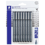 Pigment Liners - Set of 8 Pens 