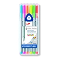 Triplus Fineliner Pens - Set of 6 Neon Colors