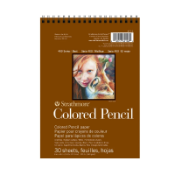 400 Series 6" x 8" Colored Pencil Pads  Drafting Paper & Drawing Media, Drawing & Illustration, Drawing & Sketch Paper,Drawing & Illustration, Sketchbooks & Art Journals, Wirebound Soft Cover Sketch Pads