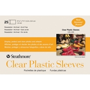 Plastic Sleeves for Full Size Cards Drafting Supplies & Tools, Portfolios and Cases, Poster and Print Protection