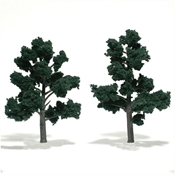5" to 6" Dark Green Trees 