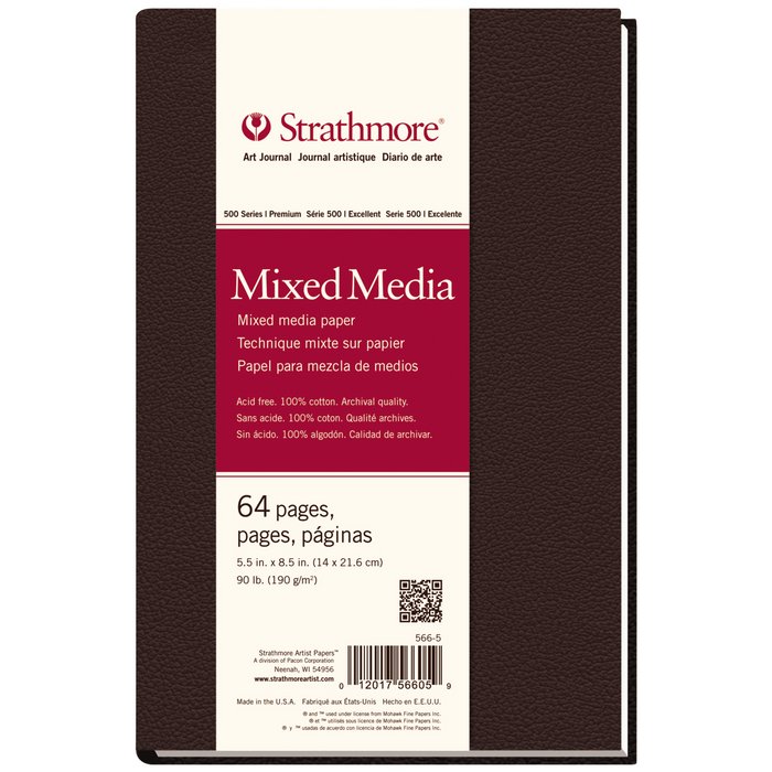 500 Series Mixed Media Hard-Bound Art Journal