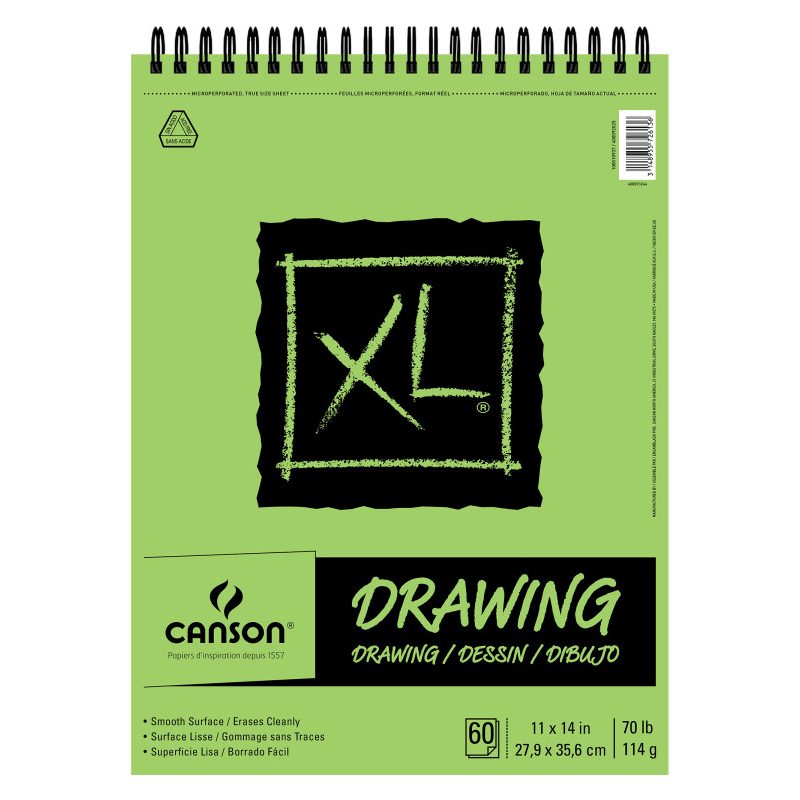 XL Wirebound Drawing Pad Drafting Paper and Drawing Media, Drawing Pads