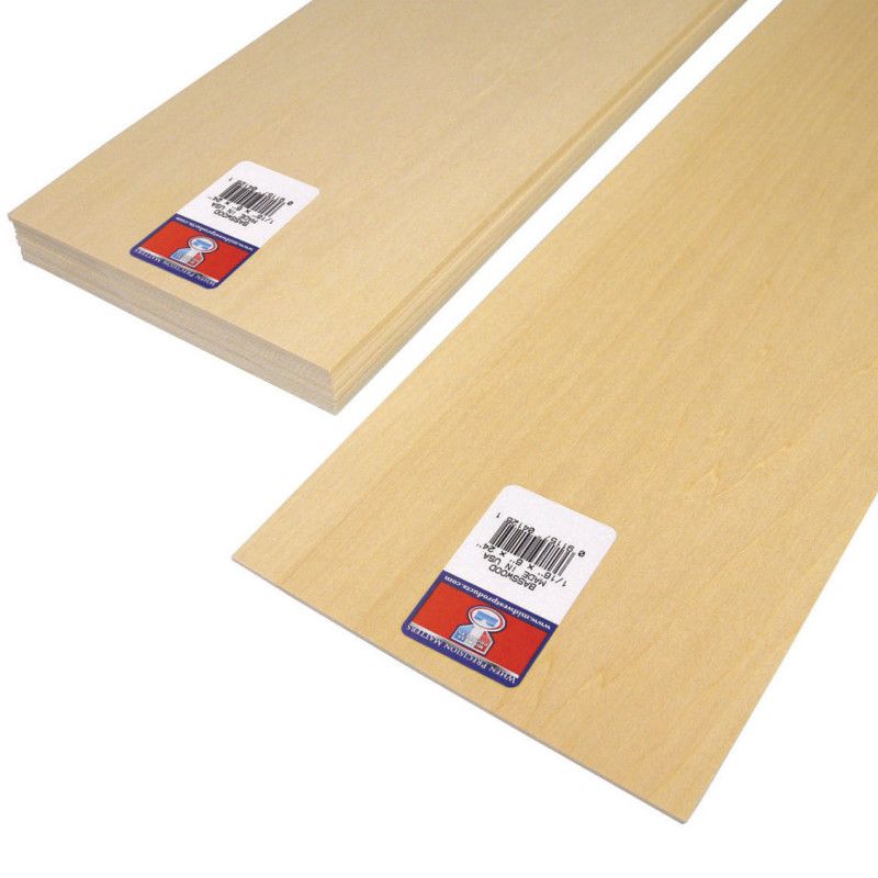 Midwest Products Basswood Sheets #MI4105