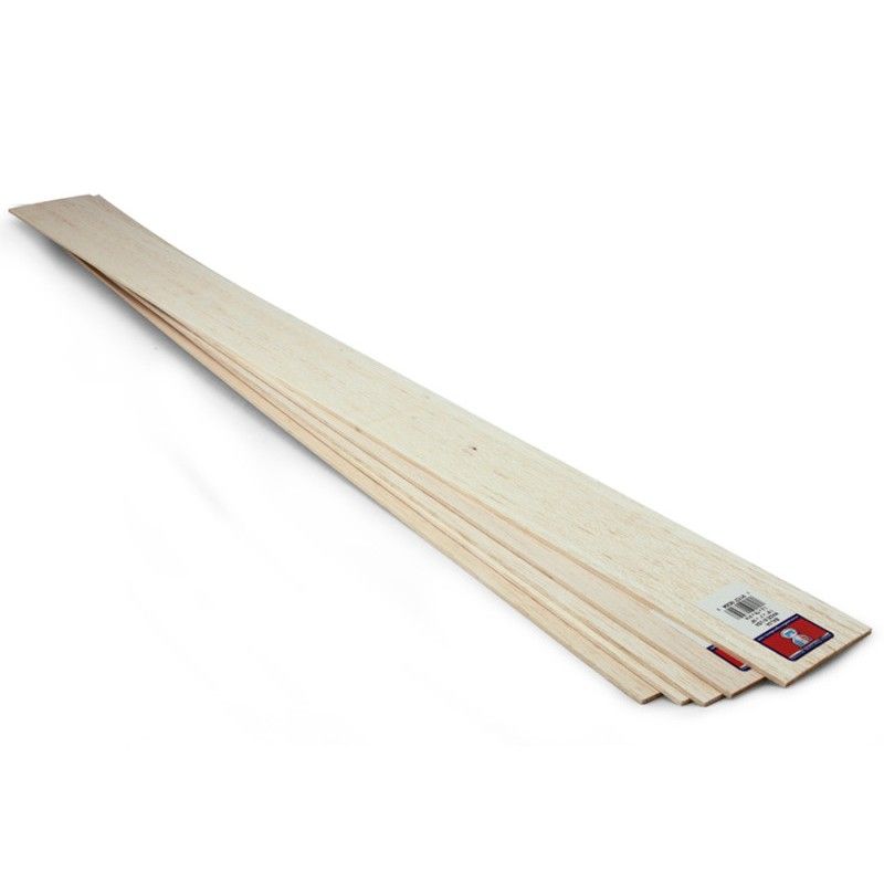Midwest Products 10 pk 36''x0.25'' Balsa Wood Sheets