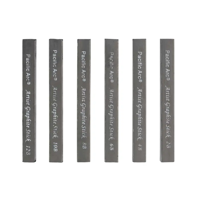 Graphite Stick Set (One of Each) - PK/6