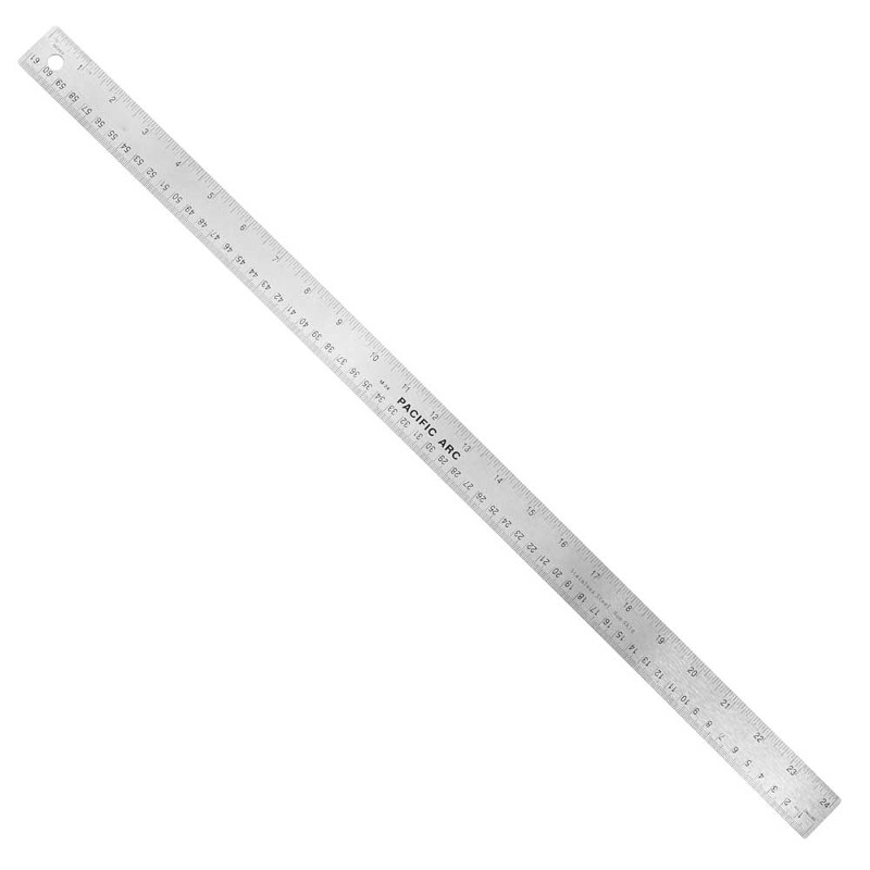 Boompark Stainless Steel Metal Rulers with Nonslip Cork Backing