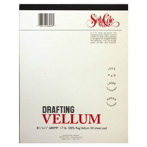 Seth Cole #80MP Drafting Vellum (17lb.)