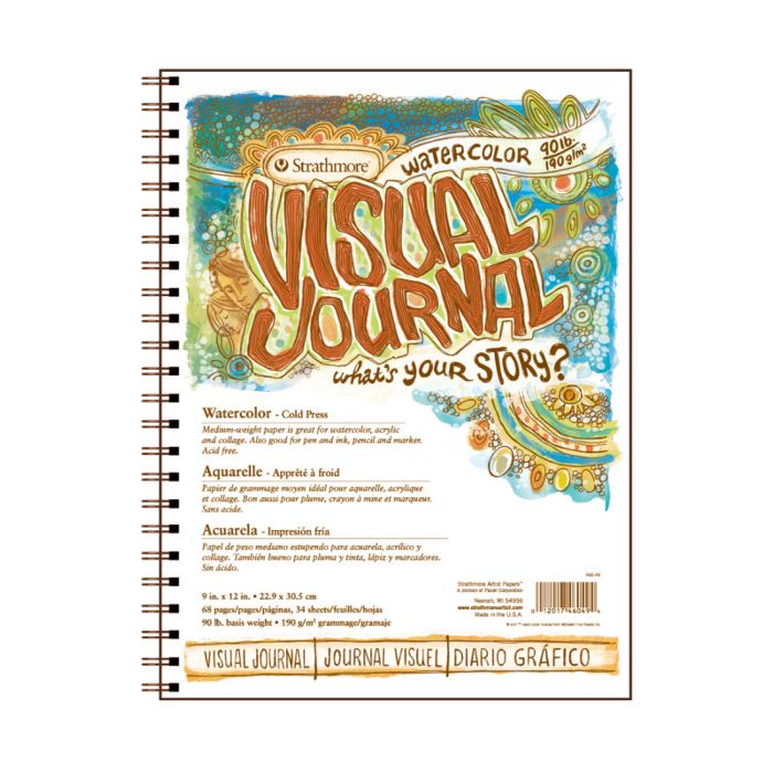 Visual Journal - Watercolor Book