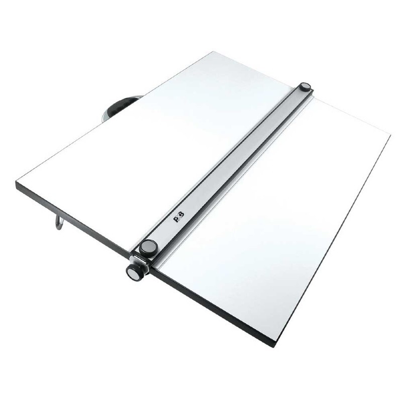 Portable Drafting Board with Parallel Bar