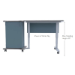 Sit-to-Stand Teacher Desk - STS-RSD