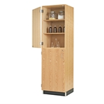 24"W Split-Door Storage Cabinet 