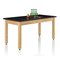 Perpetulab Adjustable-Height Table - Epoxy Resin Top 