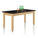 Adjustable-Height Oak Table - A710L