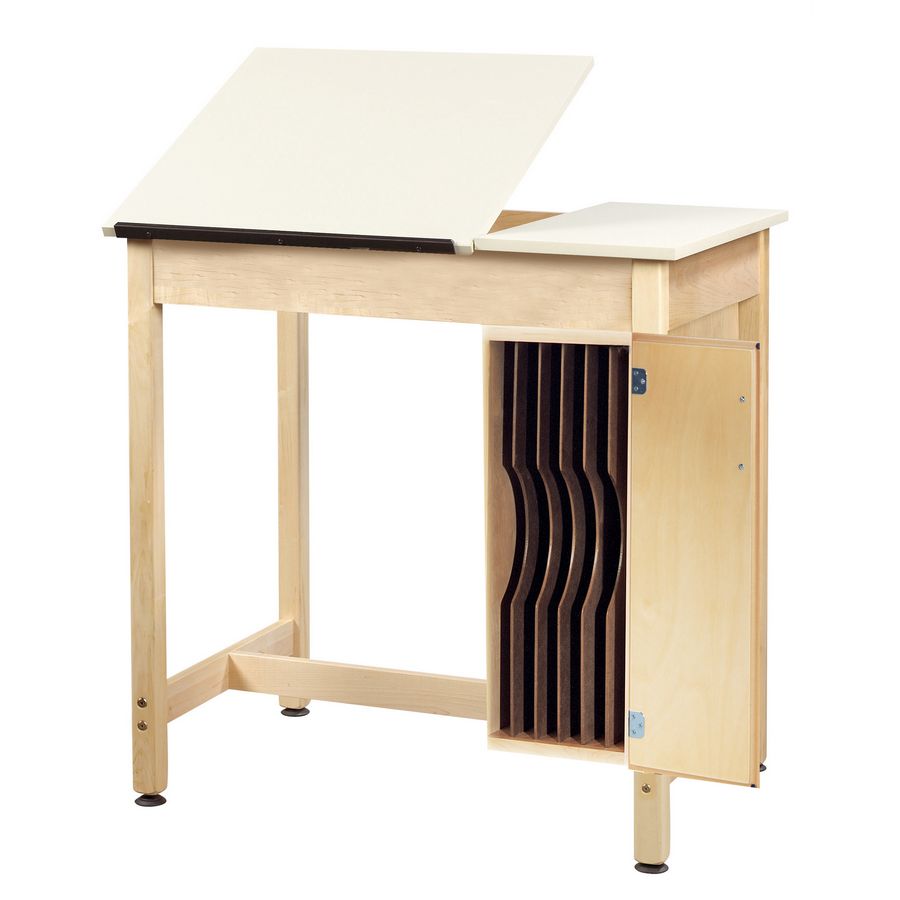 Portable Drafting Table - Diversified Woodcrafts, Plastic Diversified Spaces