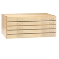 Maple Flat File for 24" x 36" Media
