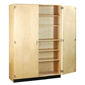 60"W Tall Storage Cabinet with Doors 