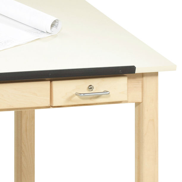 Diversified Woodcrafts Two-Station CPU Student Drafting Table