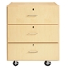 30"H M-Series 3-Drawer Cabinet - M33-2422-H30K