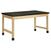 60" x 42" Standing-Height Oak Student Table - P7901K36LN
