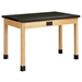 PerpetuLab Wooden Leg Lab Tables - Epoxy Resin Top - P716630N