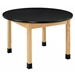 48" Round Oak Student Table - P7481K30N