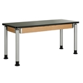 60" x 24" Adjustable-Height Table