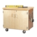 Mobile Storage Cabinet with Pegboard - WMSC-3135