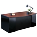 CSII Bow Front Executive Desk - C1956