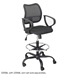 Vue Extended Height Mesh Back Chair - 3395BL