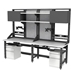 TechWorks Two-Person Workbench - TWTYP13
