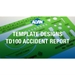 Accident Report Template - TD100