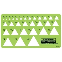 Rapidesign Technical And Scientific Drafting Templates R 83 Chemical Ring -  Office Depot