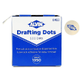 2 Pack Pacific Arc Professional Blank Drafting Dots 7/8, Roll of 500 Dots per Box