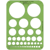T-85 CIRCLE TEMPLATE [T-85] - $4.10 : Timely Drafting Templates, Die-cut Drafting  Templates