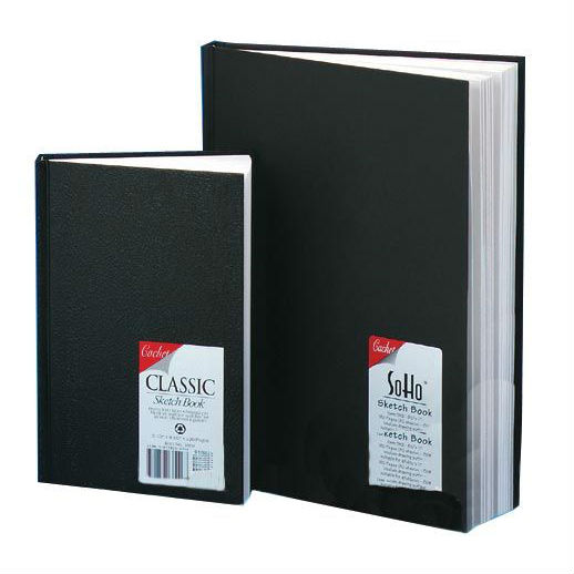 Cachet 4 x 6 Classic Black Sketch Book (471100406)