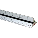 4" Mini Aluminum Engineer Triangular Scale Drafting Supplies, Ruling and Measuring Tools, Triangular Scales, Triangular Engineering Scales
