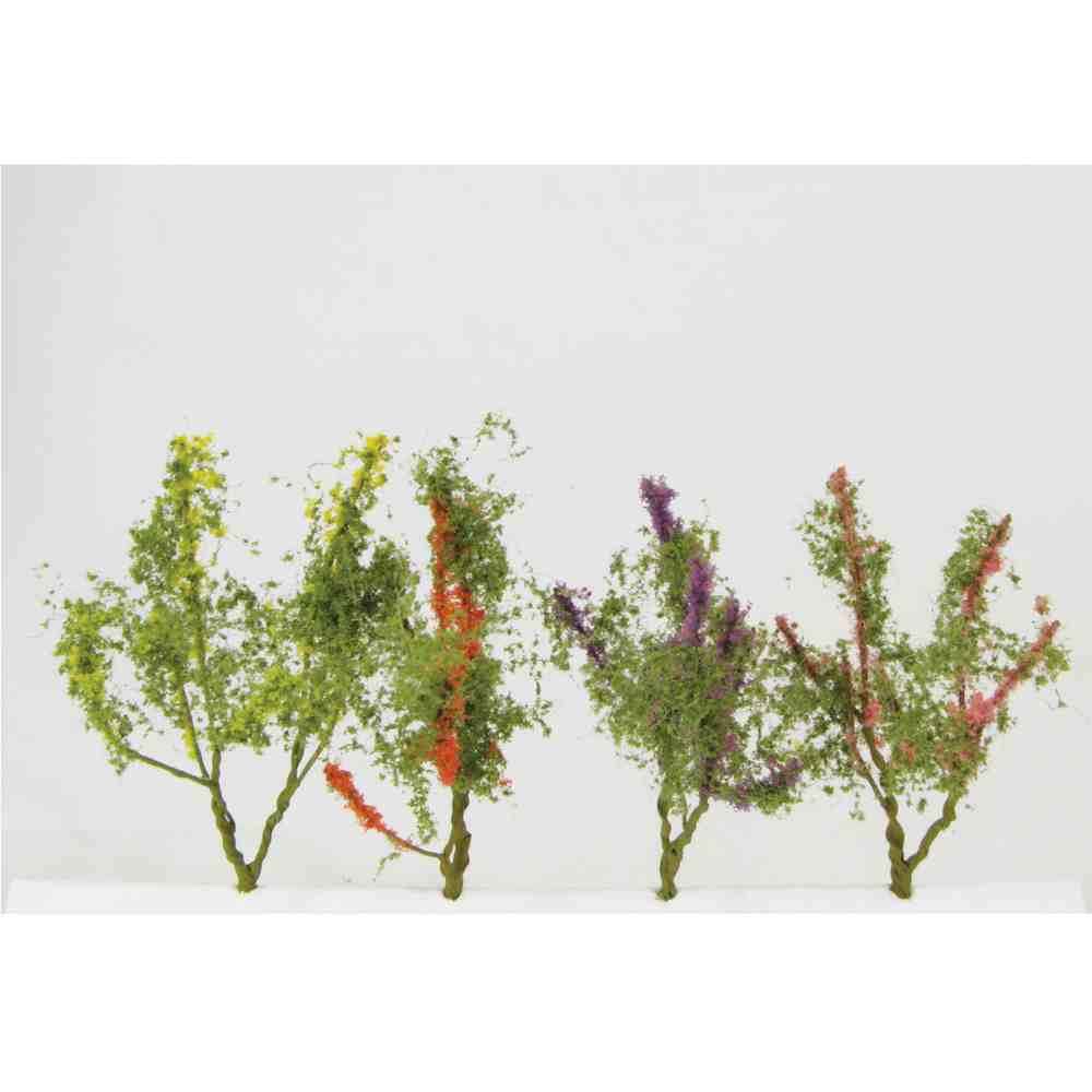 WS00302 : Wee Scapes Flower Trees 1.5-2 8 Pack Multicolor
