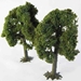 WS00322 : Wee Scapes Deciduous Trees 3.25" - 3.5" 2-Pack