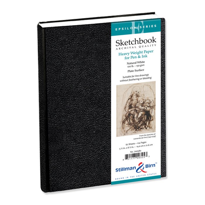 Stillman & Birn 5.5 x 8.5 Epsilon Series Hardbound Sketchbook - SB700580