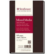 500 Series Mixed Media Hard-Bound Art Journal Drafting Paper and Drawing Media, Sketchbooks and Sketch Pads, 5.5" x 8.5" 500 Series Mixed Media Hardbound Art Journal